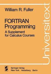 bokomslag FORTRAN Programming
