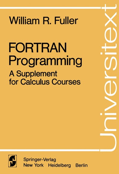 bokomslag FORTRAN Programming