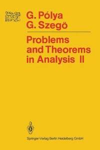 bokomslag Problems and Theorems in Analysis