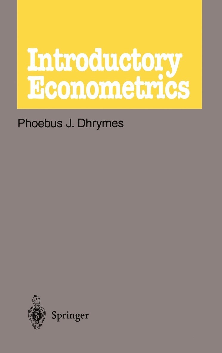 Introductory Econometrics 1