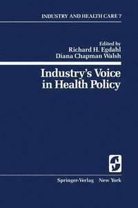 bokomslag Industrys Voice in Health Policy
