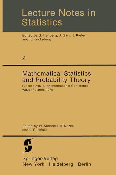 bokomslag Mathematical Statistics and Probability Theory