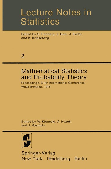 bokomslag Mathematical Statistics and Probability Theory