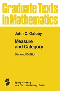 bokomslag Measure and Category