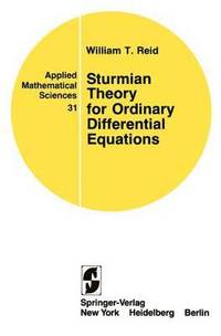 bokomslag Sturmian Theory for Ordinary Differential Equations