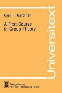 bokomslag A First Course in Group Theory