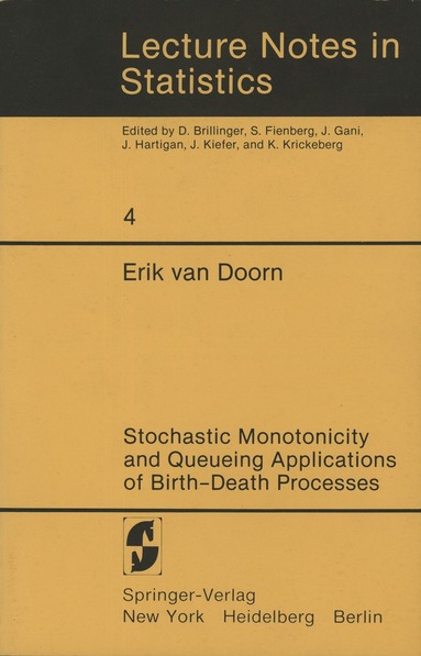 bokomslag Stochastic Monotonicity and Queueing Applications of Birth-Death Processes