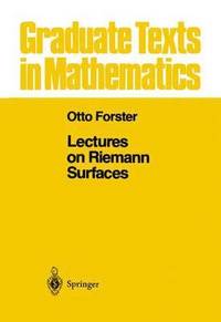 bokomslag Lectures on Riemann Surfaces