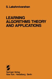 bokomslag Learning Algorithms Theory and Applications