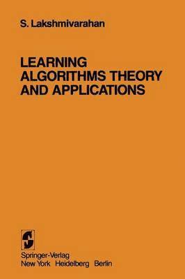 Learning Algorithms Theory and Applications 1