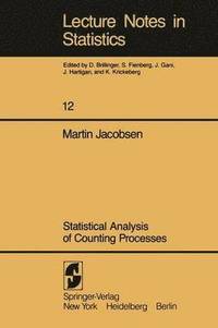 bokomslag Statistical Analysis of Counting Processes