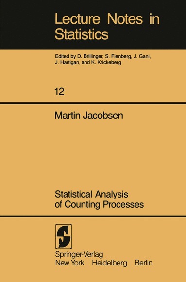 bokomslag Statistical Analysis of Counting Processes