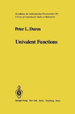 Univalent Functions 1