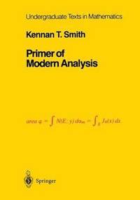 bokomslag Primer of Modern Analysis