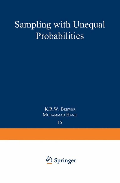 bokomslag Sampling With Unequal Probabilities