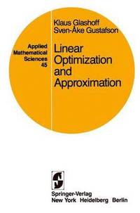 bokomslag Linear Optimization and Approximation