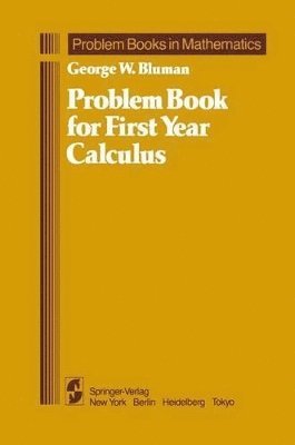 bokomslag Problem Book for First Year Calculus