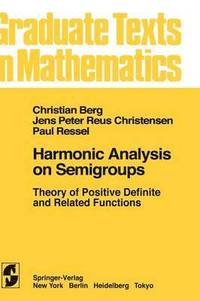 bokomslag Harmonic Analysis on Semigroups