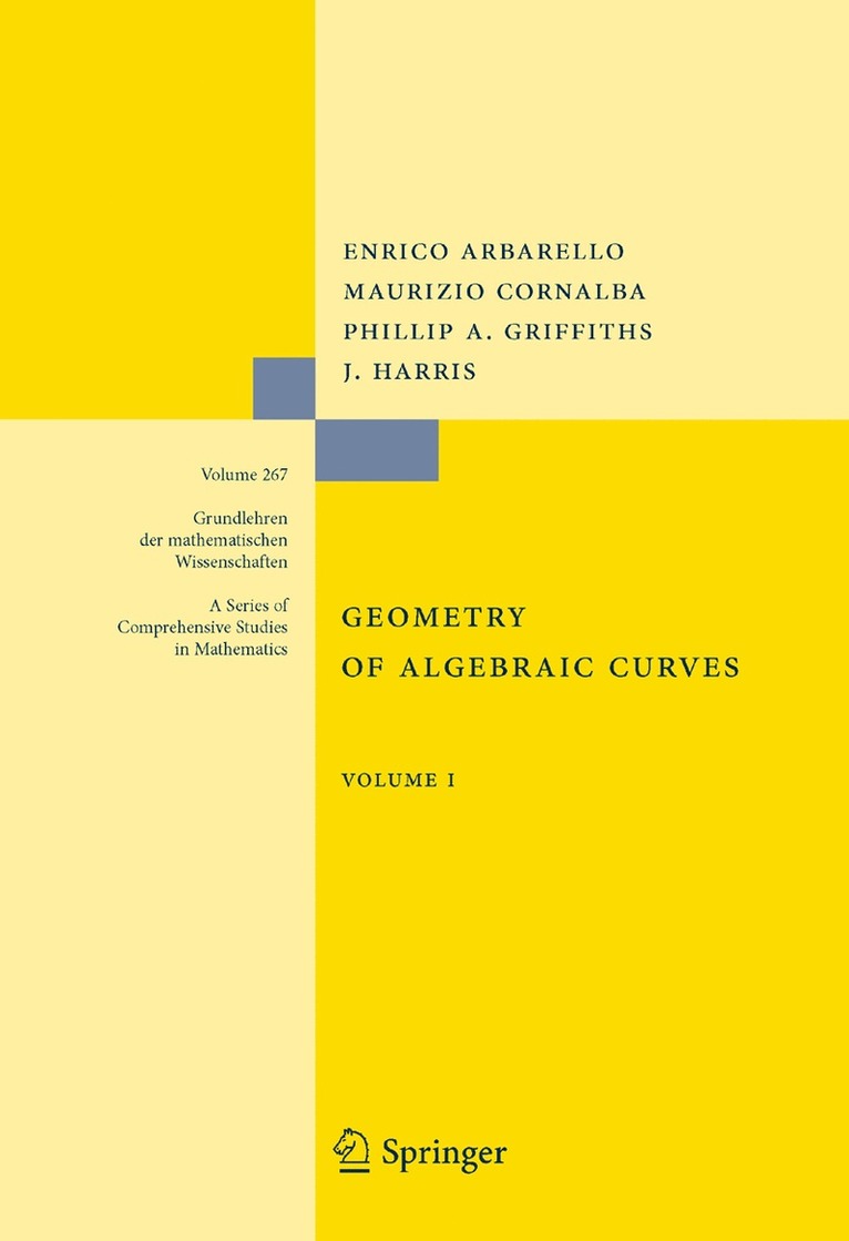 Geometry of Algebraic Curves 1