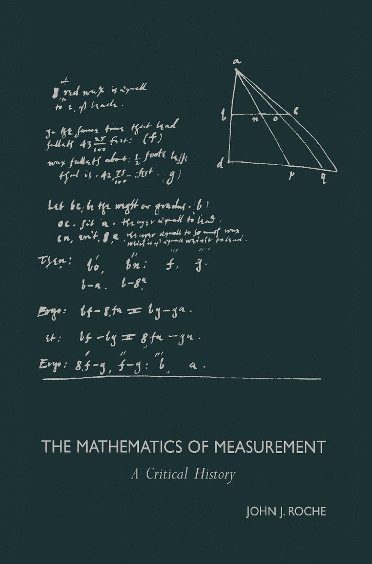 THE MATHEMATICS OF MEASUREMENT 1