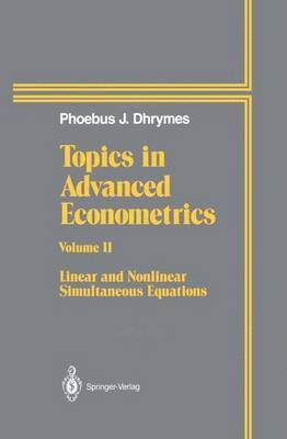 Topics In Advanced Econometrics 1