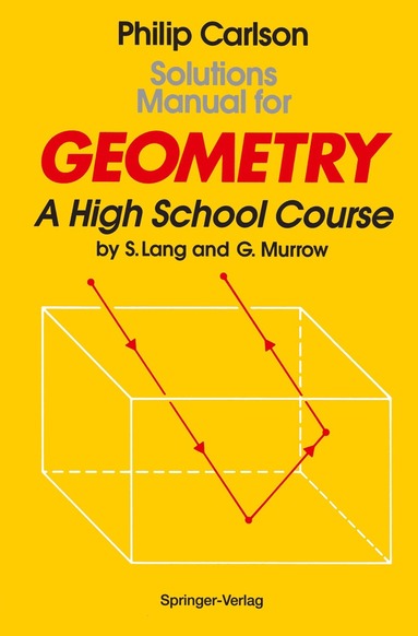 bokomslag Solutions Manual for Geometry