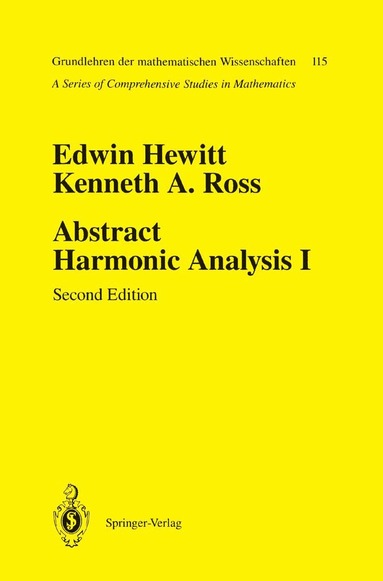 bokomslag Abstract Harmonic Analysis