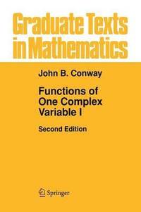 bokomslag Functions of One Complex Variable I
