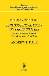 bokomslag Pierre-Simon Laplace Philosophical Essay on Probabilities