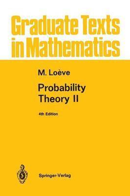 Probability Theory II 1