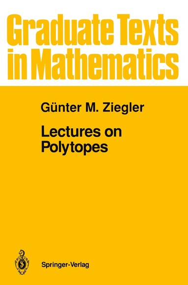 Günter M. Ziegler - Lectures on Polytopes, Häftad