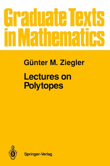 bokomslag Lectures on Polytopes