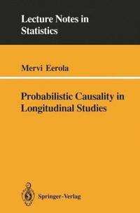 bokomslag Probabilistic Causality in Longitudinal Studies