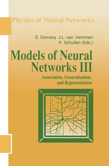 Eytan Domany, J. Leo van Hemmen, Klaus Schulten - Models of Neural Networks III, Inbunden
