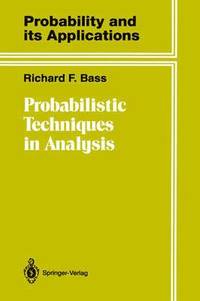 bokomslag Probabilistic Techniques in Analysis