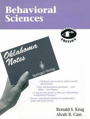 Ronald S. Krug, Alvah R. Cass, Ronald Krug - Behavioral Sciences, Häftad