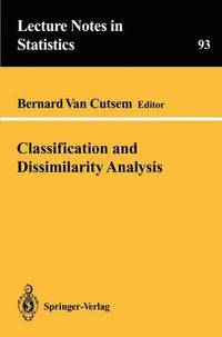 bokomslag Classification and Dissimilarity Analysis