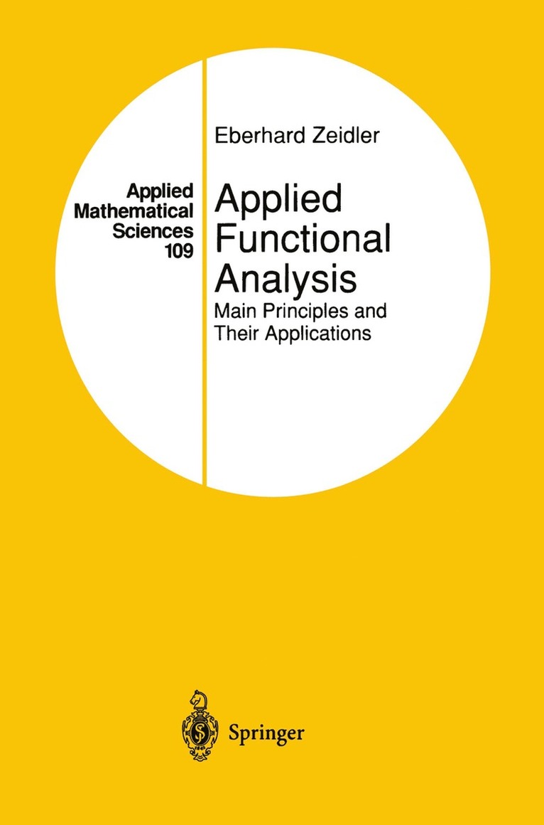 Applied Functional Analysis 1