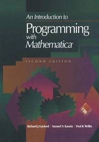bokomslag An Introduction to Programming with Mathematica