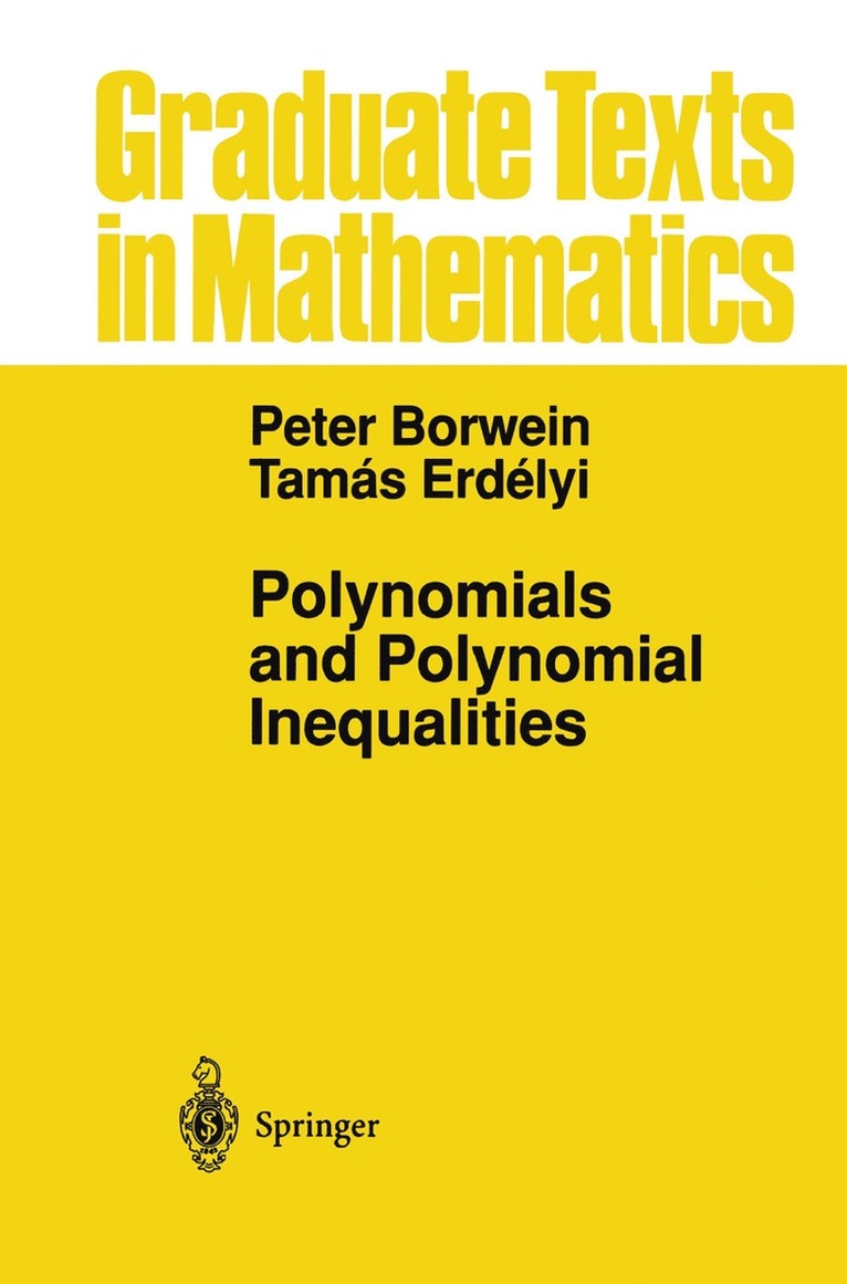 Polynomials and Polynomial Inequalities 1