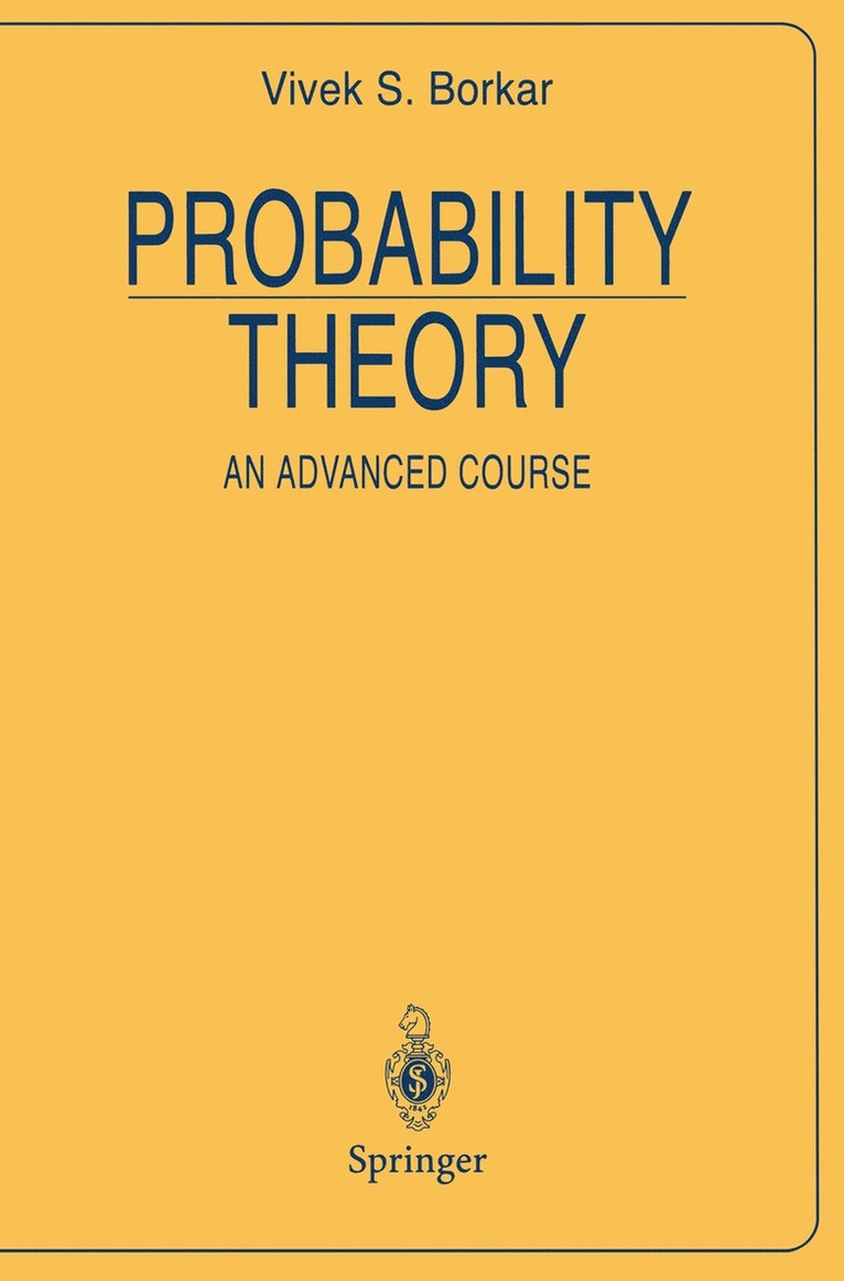 Vivek S. Borkar - Probability Theory, Häftad