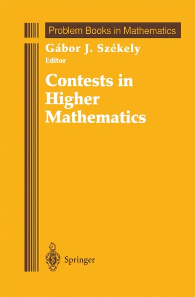 bokomslag Contests in Higher Mathematics