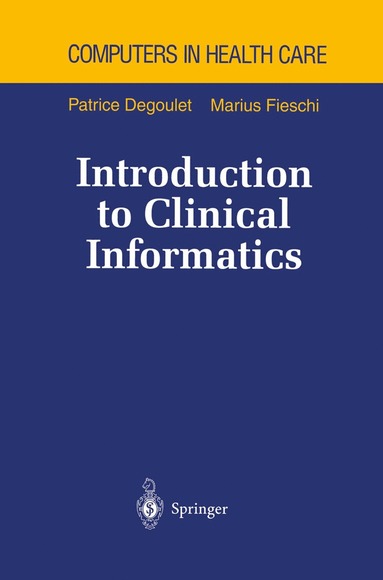 bokomslag Introduction to Clinical Informatics