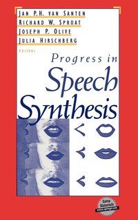 bokomslag Progress in Speech Synthesis