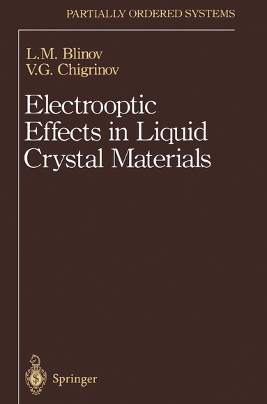 bokomslag Electrooptic Effects in Liquid Crystal Materials