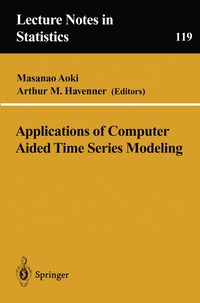 bokomslag Applications of Computer Aided Time Series Modeling