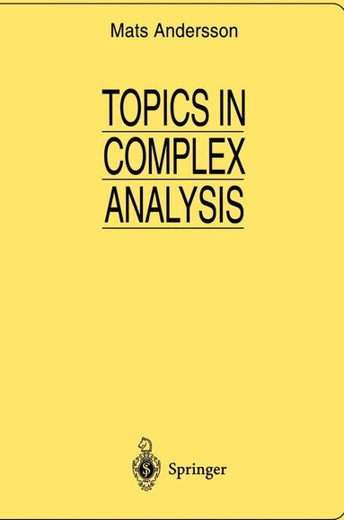 bokomslag Topics in Complex Analysis