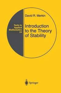 bokomslag Introduction to the Theory of Stability