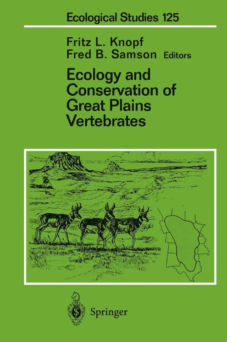 Fritz L. Knopf, Fred B. Samson - Ecology and Conservation of Great Plains Vertebrates, Inbunden