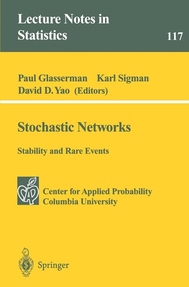 Paul Glasserman, Karl Sigman, David D. Yao - Stochastic Networks, Häftad